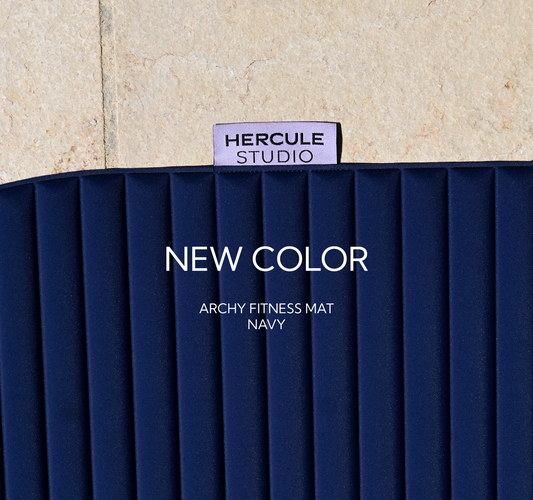 【NEW COLORご紹介】ARCHY FITNESS MAT、GALE COMFORT MATに新色「Navy」登場