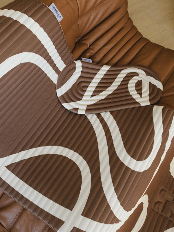 ARCHY FITNESS MAT-Bari Choco Print