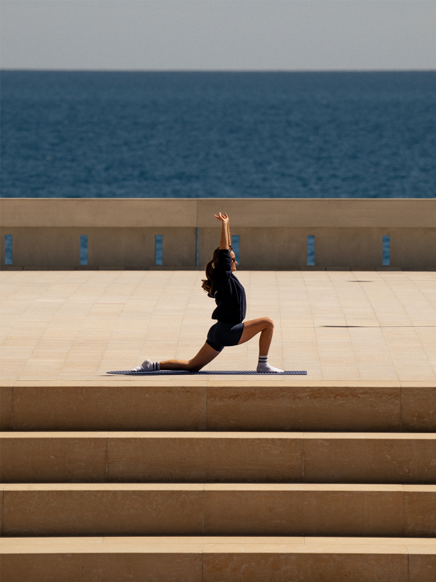 ARCHY FITNESS MAT-Navy