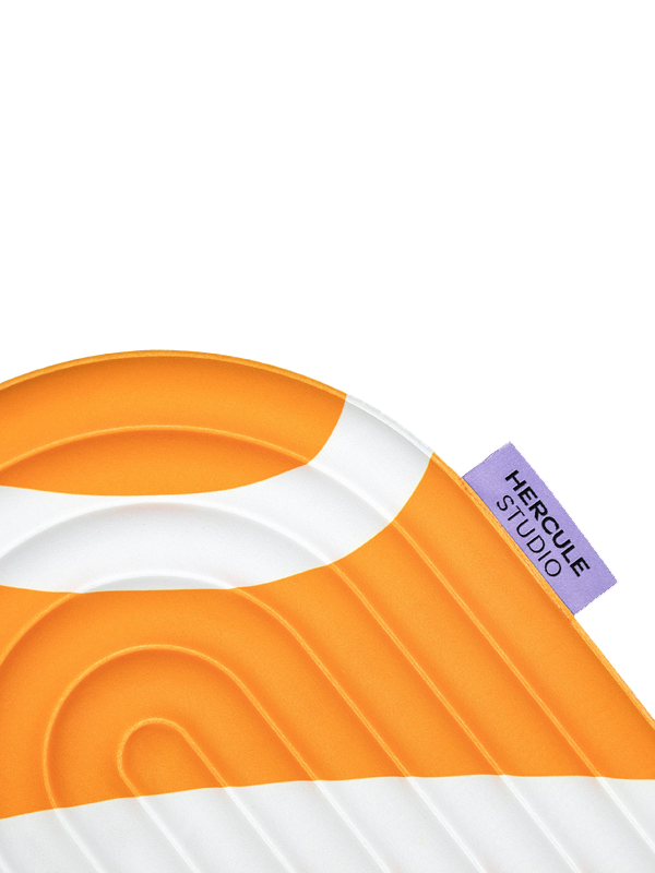 GALE COMFORT MAT-Bari Print Orange Pop